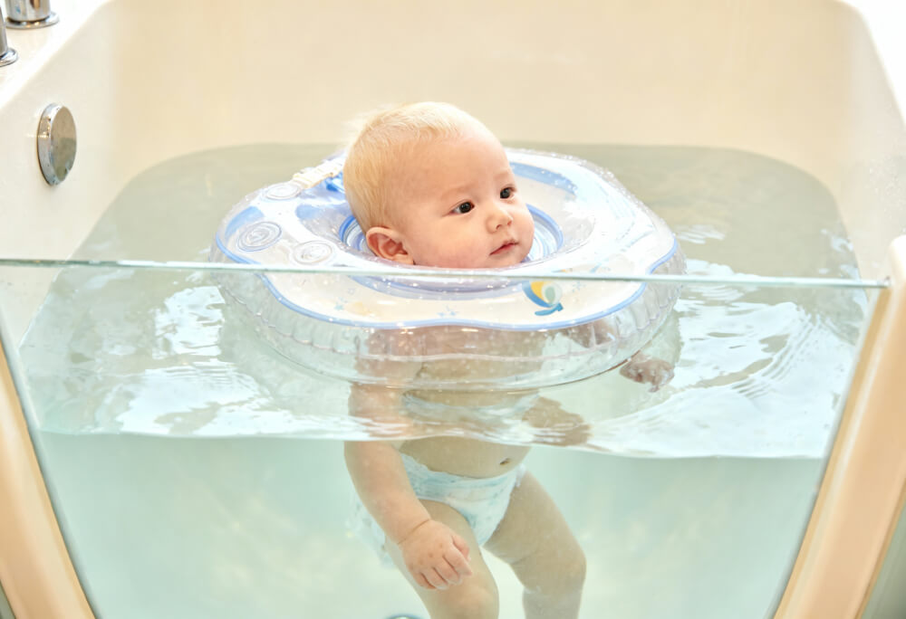 Baby Floating – OUR MOMENTS